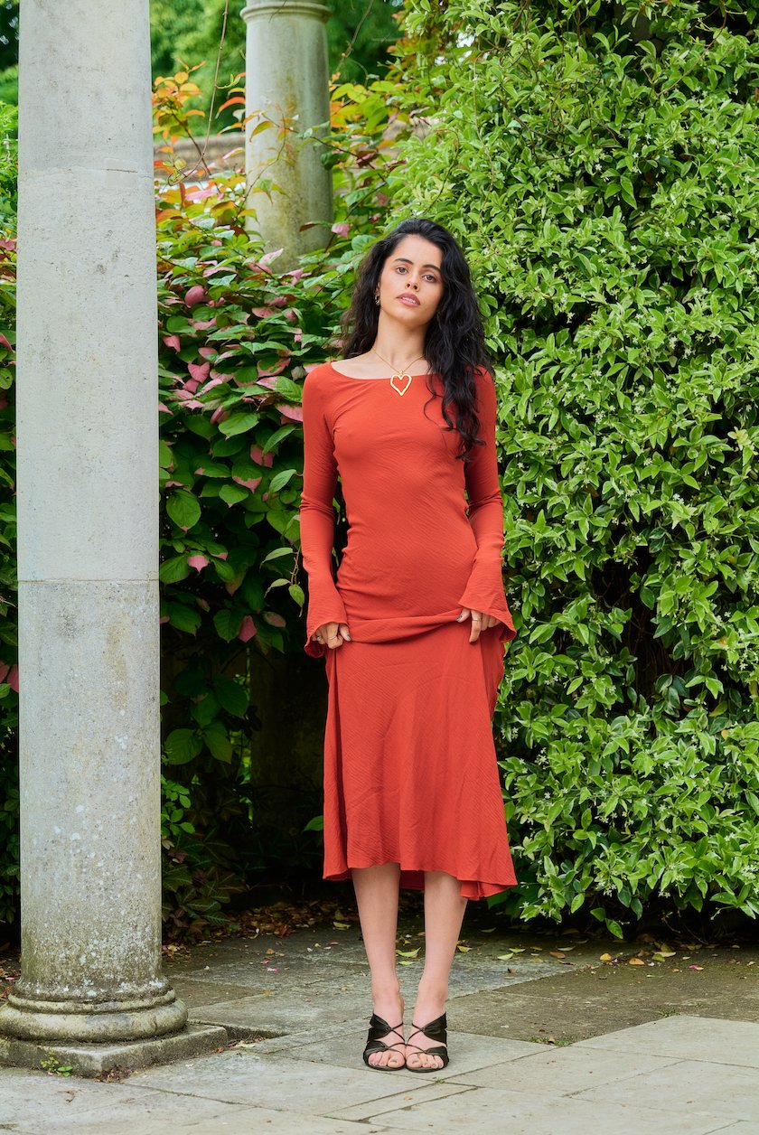 Sirena Dress in Chilli - Alchemy London