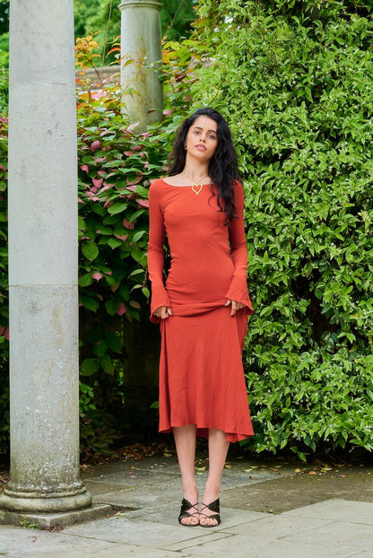 Sirena Dress in Chilli - Alchemy London