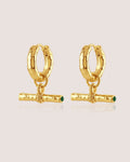 T-Bar Maxi Hoops | Green